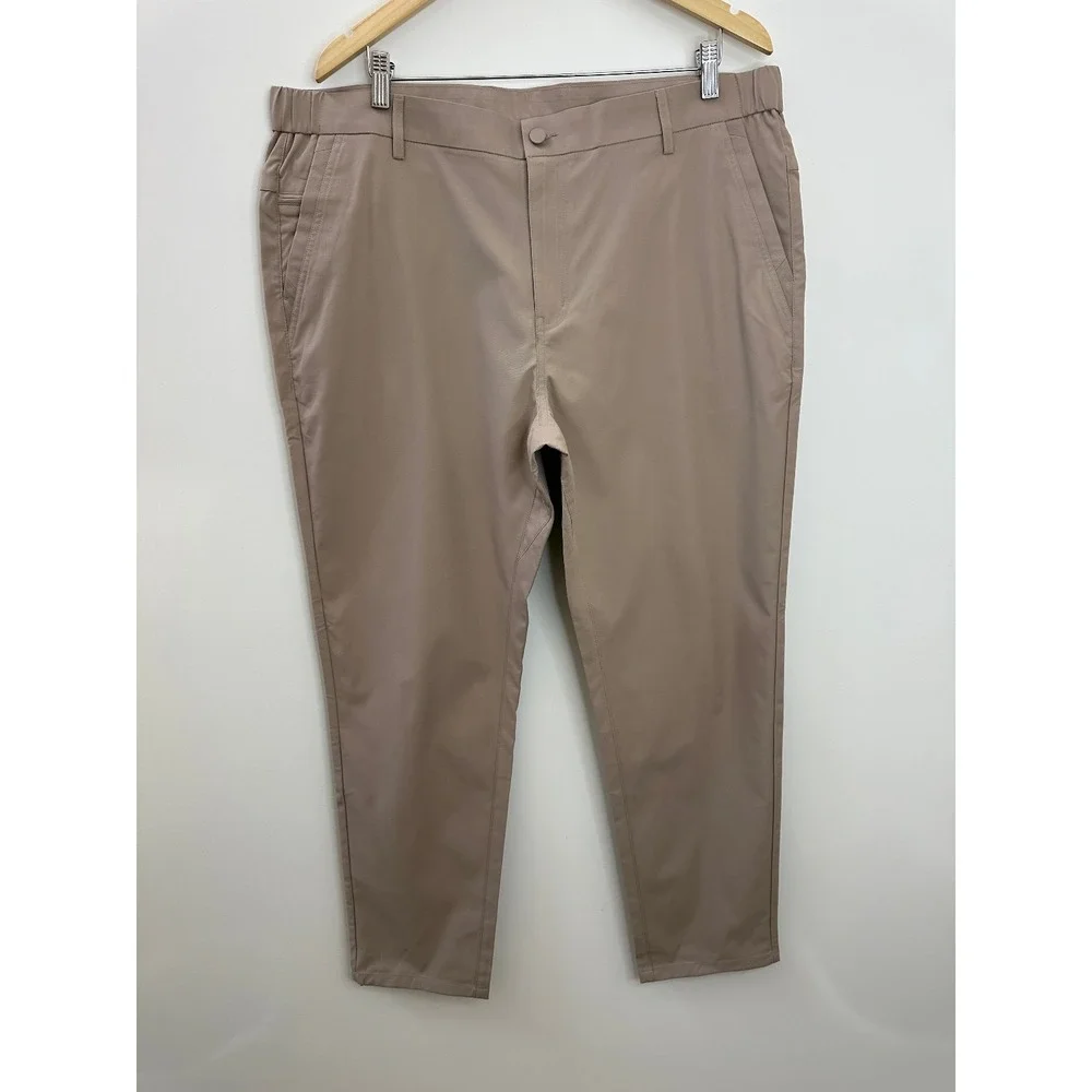 Jack Archer Jetsetter Tech Pants Slim Fit 38 x 30 Oak Khaki Travel Performance - Picture 10 of 12